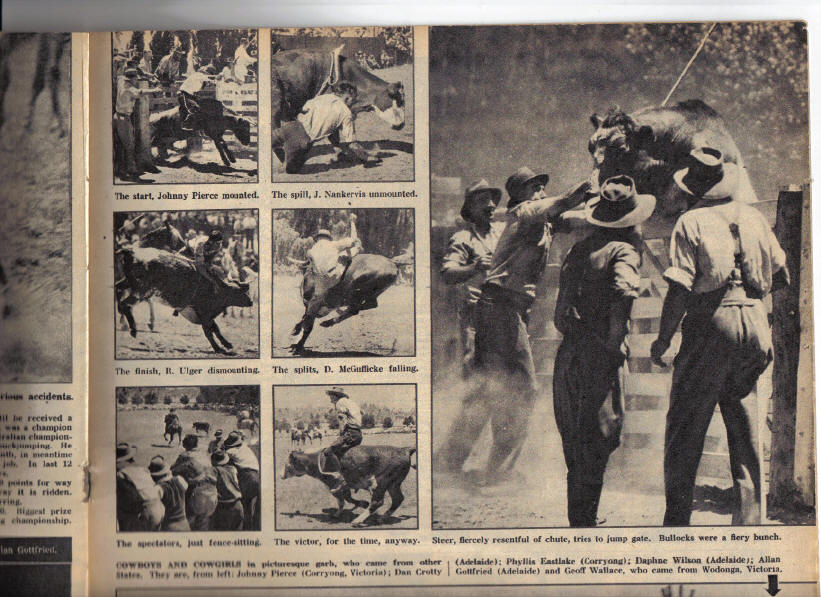 Cooma Rodeo March 1946